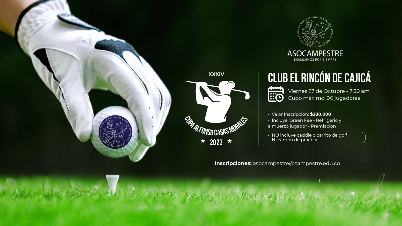 Torneo de Golf Copa Alfonso Casas Morales XXXIV